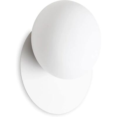 Lampe Murale Ronde Ideal Lux NINFEA - Applique Murale - Publicité Lampe Murale Ronde Ideal Lux NINFEA - Applique Murale - Publicité