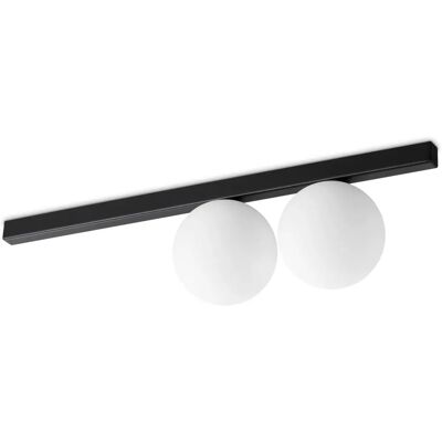 Ideal Lux Binomio 2 Luce Globo Soffitto - Lampada da soffitto Ideal Lux Binomio 2 Luce Globo Soffitto - Lampada da soffitto