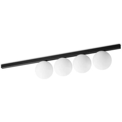 Ideal Lux Binomio 4 Luce Globe Lampadario a Soffitto - Lampadario Ideal Lux Binomio 4 Luce Globe Lampadario a Soffitto - Lampadario