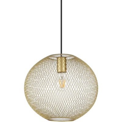 Ideal Lux Lighting Net Wire Frame 29cm Pendant Ceiling Light Gold Ideal Lux Lighting Net Wire Frame 29cm Pendant Ceiling Light Gold