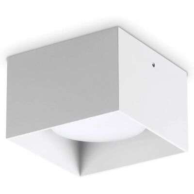 Ideal Lux Lighting Spike Square Downlight White Ideal Lux Lighting Spike Square Downlight White
