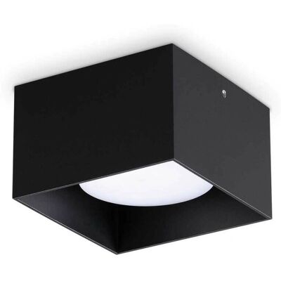 Ideal Lux Spike Square Surface Mounted Downlight - Downlight Ideal Lux Spike Square Surface Mounted Downlight - Downlight