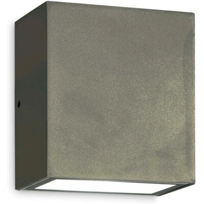 Ideal Lux Argo Lampada da Parete - LED Integrato, Grigio Antracite Ideal Lux Argo Lampada da Parete - LED Integrato, Grigio Antracite