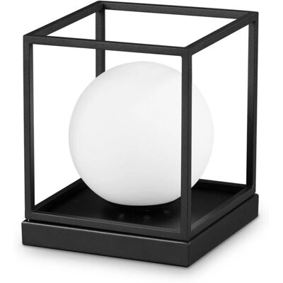 Ideal Lux Lingotto Skleněná Stolní Lampa Černá - IP20 Ideal Lux Lingotto Skleněná Stolní Lampa Černá - IP20
