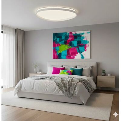 IDEAL LUX LIGHTING Gemini 81cm LED Semi Flush Ceiling Light - Ceiling Light IDEAL LUX LIGHTING Gemini 81cm LED Semi Flush Ceiling Light - Ceiling Light