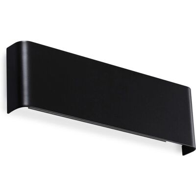 IDEAL LUX LIGHTING Delta 30cm LED Wall Lamp - Black - Wall Lamp IDEAL LUX LIGHTING Delta 30cm LED Wall Lamp - Black - Wall Lamp