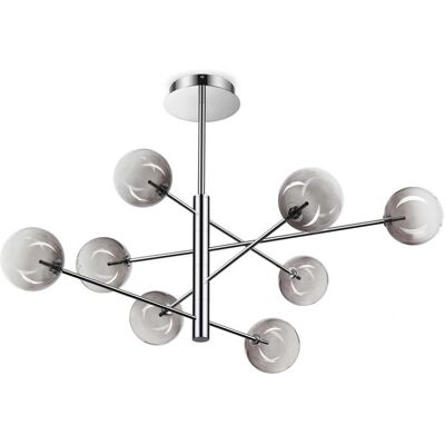 IDEAL LUX LIGHTING Equinoxe 8 Light Multi Arm Pendant Ceiling Light - Pendant Ceiling Light IDEAL LUX LIGHTING Equinoxe 8 Light Multi Arm Pendant Ceiling Light - Pendant Ceiling Light