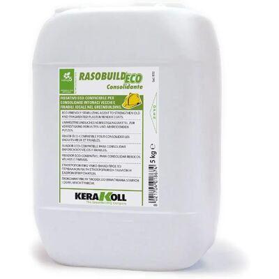 Kerakoll Fissativo consolidante eco - Primer compatibile con acqua, per intonaci vecchi e friabili 5 kg Kerakoll Fissativo consolidante eco - Primer compatibile con acqua, per intonaci vecchi e friabili 5 kg