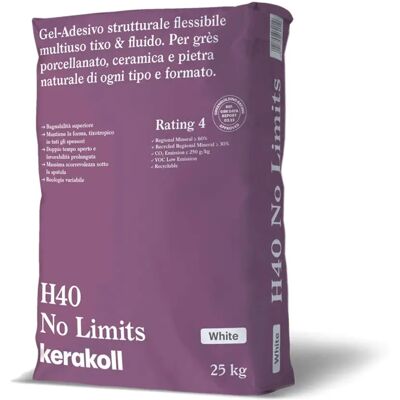 KERAKOLL H40 senza limiti Colla strutturale flessibile KERAKOLL H40 senza limiti Colla strutturale flessibile