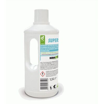Kerakoll - Super Soap - Detergente Neutro con Estratti di Lavanda - Pulizia Pavimenti 1,5L Kerakoll - Super Soap - Detergente Neutro con Estratti di Lavanda - Pulizia Pavimenti 1,5L