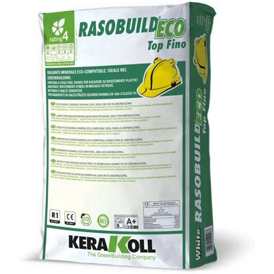 Kerakoll Eco Top Fino 25 Kg Rasante minerale - Interni/Esterni Kerakoll Eco Top Fino 25 Kg Rasante minerale - Interni/Esterni