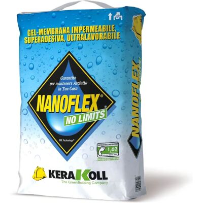 Kerakoll Nanoflex No Limits Membrana Gel - Impermeabile, Superadesiva - 20kg Kerakoll Nanoflex No Limits Membrana Gel - Impermeabile, Superadesiva - 20kg