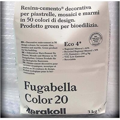Kerakoll Fugabella Color - Joint pour carreaux - 50 Couleurs - Publicité Kerakoll Fugabella Color - Joint pour carreaux - 50 Couleurs - Publicité