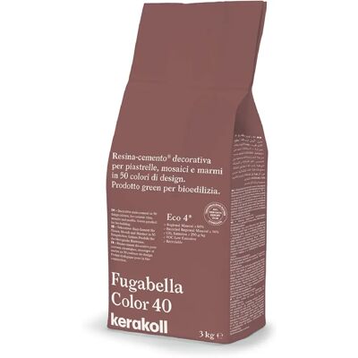 Kerakoll Fugabella Color 40 Jointoiement - Résistance Élevée, 50 Couleurs - Publicité Kerakoll Fugabella Color 40 Jointoiement - Résistance Élevée, 50 Couleurs - Publicité