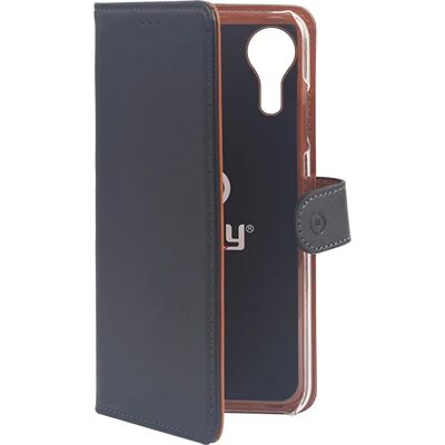 Celly Wally - Édition Entreprise - Portefeuille pour Mobile - Faux cuir - Noir - Housse pour Galaxy Xcover 5 Celly Wally - Édition Entreprise - Portefeuille pour Mobile - Faux cuir - Noir - Housse pour Galaxy Xcover 5