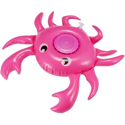 Celly Pool Crab Tragbarer Lautsprecher - Pink - 3 W - Tragbarer Lautsprecher Celly Pool Crab Tragbarer Lautsprecher - Pink - 3 W - Tragbarer Lautsprecher