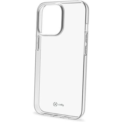 Celly GELSKIN Étui transparent pour iPhone 13 Pro Max - Coque de téléphone - Publicité Celly GELSKIN Étui transparent pour iPhone 13 Pro Max - Coque de téléphone - Publicité