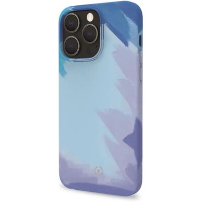 Coque Celly WATERCOLOR iPhone 13 Pro Max - Bleu Coque Celly WATERCOLOR iPhone 13 Pro Max - Bleu