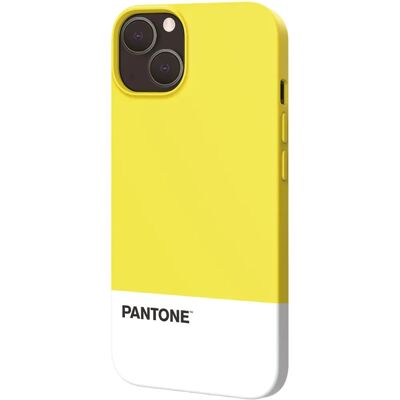 Pantone PT-PC1007Y Gele & Witte iPhone 13 Hoes - Telefoonhoesje Pantone PT-PC1007Y Gele & Witte iPhone 13 Hoes - Telefoonhoesje