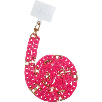 Celly LACETCHAINPKF Rosa Mobiltelefon Tillbehör - Telefonhållare Celly LACETCHAINPKF Rosa Mobiltelefon Tillbehör - Telefonhållare