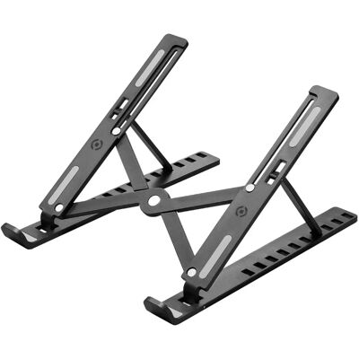 Celly SWMAGICSTAND2 Laptopständer - Verstellbar, Faltbar, Silikon, Schwarz, 15,6" Celly SWMAGICSTAND2 Laptopständer - Verstellbar, Faltbar, Silikon, Schwarz, 15,6"
