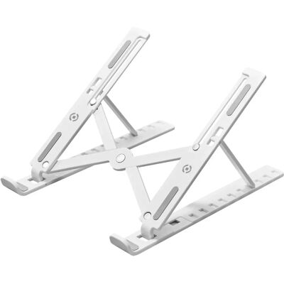 Supporto per laptop e tablet Celly Bianco SWMAGICSTAND2 - Regolabile 15,6" Supporto per laptop e tablet Celly Bianco SWMAGICSTAND2 - Regolabile 15,6"
