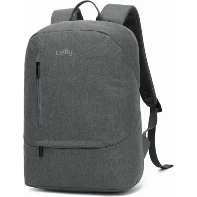 Celly Sac à Dos Ordinateur Portable - 15,6" Gris Celly Sac à Dos Ordinateur Portable - 15,6" Gris