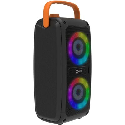 Caixa de som Bluetooth portátil Celly KIDSPARTYRGB - Sem fio, RGB, 20W Caixa de som Bluetooth portátil Celly KIDSPARTYRGB - Sem fio, RGB, 20W