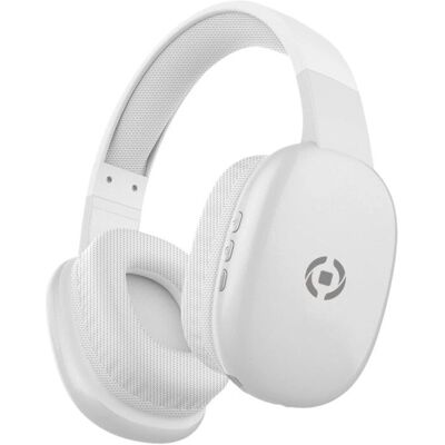 Celly FREEBEATWH Trådlösa Over-ear-hörlurar - Bluetooth, Vit Celly FREEBEATWH Trådlösa Over-ear-hörlurar - Bluetooth, Vit