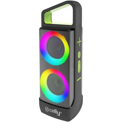 Celly Groovergbbk Bærbar Bluetooth-højttaler Sort - Bluetooth 5.1 - 10W Celly Groovergbbk Bærbar Bluetooth-højttaler Sort - Bluetooth 5.1 - 10W