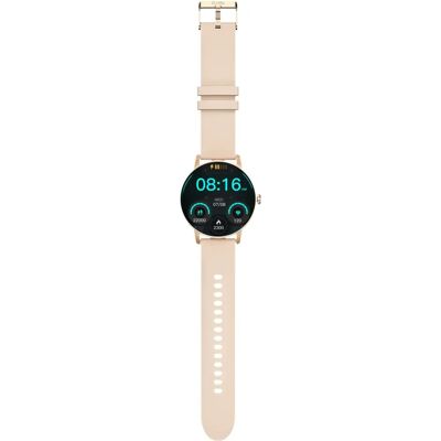 Montre connectée rose Celly Trainerround2 - Suivi santé et fitness Montre connectée rose Celly Trainerround2 - Suivi santé et fitness