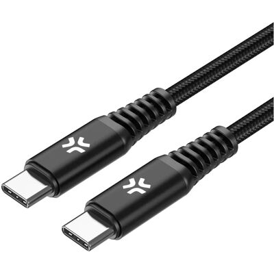 Celly USBCUSBC100WBK 2 m USB-C Kabel - USB-kabel Celly USBCUSBC100WBK 2 m USB-C Kabel - USB-kabel