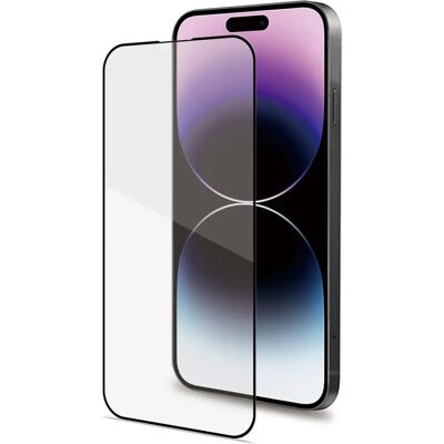 Celly Full Glass Näytönsuojus iPhone 15 Pro Max - Koko Näytön Katastrofe Celly Full Glass Näytönsuojus iPhone 15 Pro Max - Koko Näytön Katastrofe
