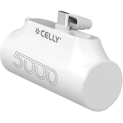Power Bank Celly PBC5000BK - 5000mAh, Noir - Publicité Power Bank Celly PBC5000BK - 5000mAh, Noir - Publicité