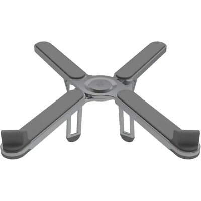 Celly Dark Grey Laptop Stand - Ergonomic, Foldable, Compatible up to 16" Celly Dark Grey Laptop Stand - Ergonomic, Foldable, Compatible up to 16"
