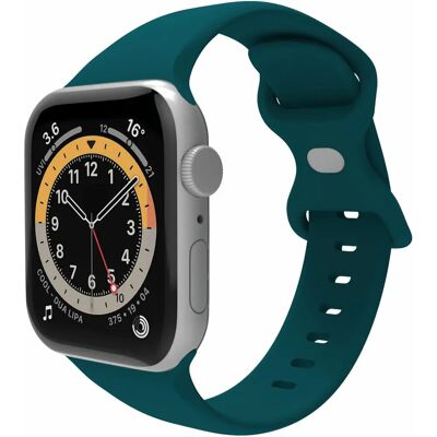 Celly WBANDSIL44GN Silikon Uhrenarmband für Apple Watch 42/44/45mm - Uhrenarmband Celly WBANDSIL44GN Silikon Uhrenarmband für Apple Watch 42/44/45mm - Uhrenarmband
