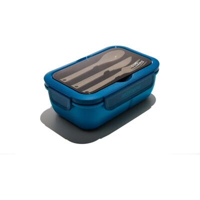 MUITOMAS Lunch Box Small Blue - Broodtrommel MUITOMAS Lunch Box Small Blue - Broodtrommel