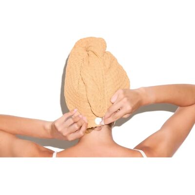 MUITOMAS Hårhandduk Peach Fuzz - Hårhandduk MUITOMAS Hårhandduk Peach Fuzz - Hårhandduk