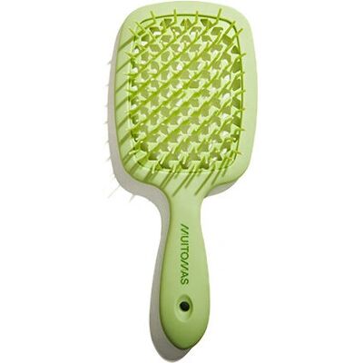 Brosse à cheveux verte Muitomas - Brosse - Légère & Ergonomique Brosse à cheveux verte Muitomas - Brosse - Légère & Ergonomique