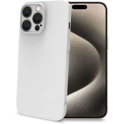 Celly Apple iPhone 16 Pro Max Cover Soft TPU White - Phone Case Celly Apple iPhone 16 Pro Max Cover Soft TPU White - Phone Case