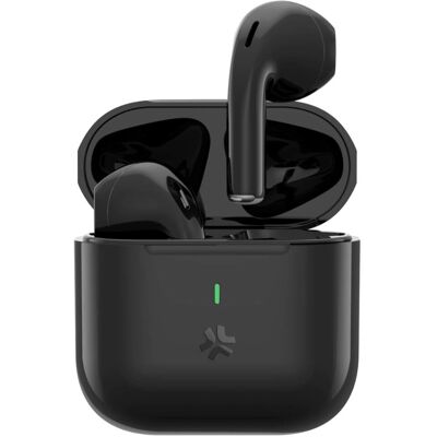 Celly Compact True Wireless In-Ear Kopfhörer - Schwarz Celly Compact True Wireless In-Ear Kopfhörer - Schwarz
