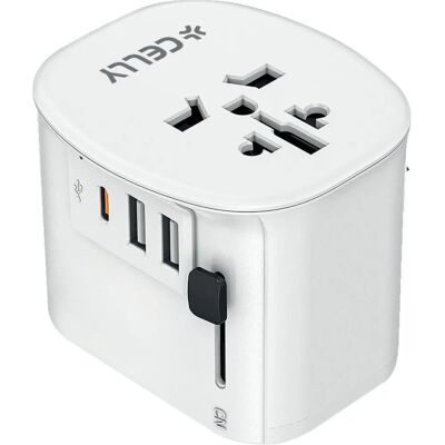 Celly PODRĘCZNA ŁADOWARKA WIELOZŁĄCZOWA 30 W - charger Celly PODRĘCZNA ŁADOWARKA WIELOZŁĄCZOWA 30 W - charger