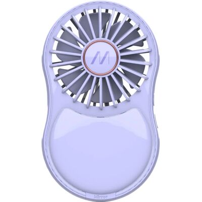 MUITOMAS - MIRRORFANVL - Violeta - Espejo - Ventilador MUITOMAS - MIRRORFANVL - Violeta - Espejo - Ventilador