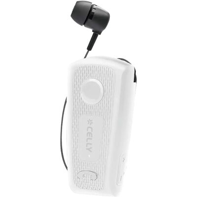 Celly BHCLIP Headset - Kabelgebunden In-Ear für Anrufe, Musik, Sport, Alltag Celly BHCLIP Headset - Kabelgebunden In-Ear für Anrufe, Musik, Sport, Alltag