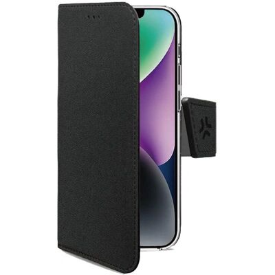 Celly Wally Wallet Case iPhone 16e Schwarz - Geldbörse Celly Wally Wallet Case iPhone 16e Schwarz - Geldbörse
