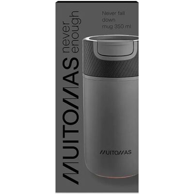 MUITOMAS - NFDBOTTLE350BK - Noir - 350ml - Bouteille - Publicité MUITOMAS - NFDBOTTLE350BK - Noir - 350ml - Bouteille - Publicité