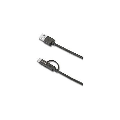 Celly Micro USB-C Kaapeli - Musta Celly Micro USB-C Kaapeli - Musta