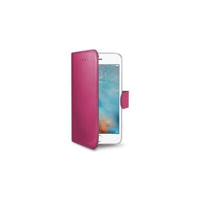 Coque portefeuille rose Celly Wally - Étui téléphone - Publicité Coque portefeuille rose Celly Wally - Étui téléphone - Publicité