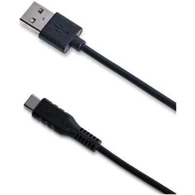 Celly USB-C2M USB Cable - 2m - Black - USB Type-C Celly USB-C2M USB Cable - 2m - Black - USB Type-C