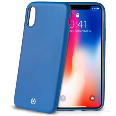 Celly SOFTMATT900BL Coque de téléphone - Bleu - Protège contre rayures et chutes - Publicité Celly SOFTMATT900BL Coque de téléphone - Bleu - Protège contre rayures et chutes - Publicité